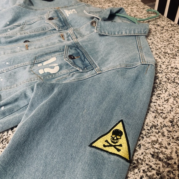 Rue 21 Jean Jacket Size L - Picture 3 of 6